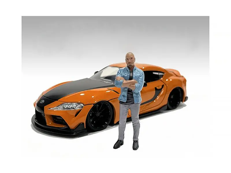 "Car Meet 3" Accessory Figure #6 For 1/18 Scale Models By American Diorama 1