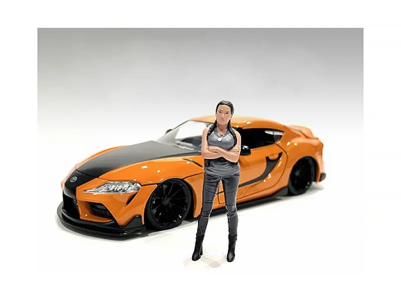 "Car Meet 3" Accessory Figure #7 For 1/18 Scale Models By American Diorama 1
