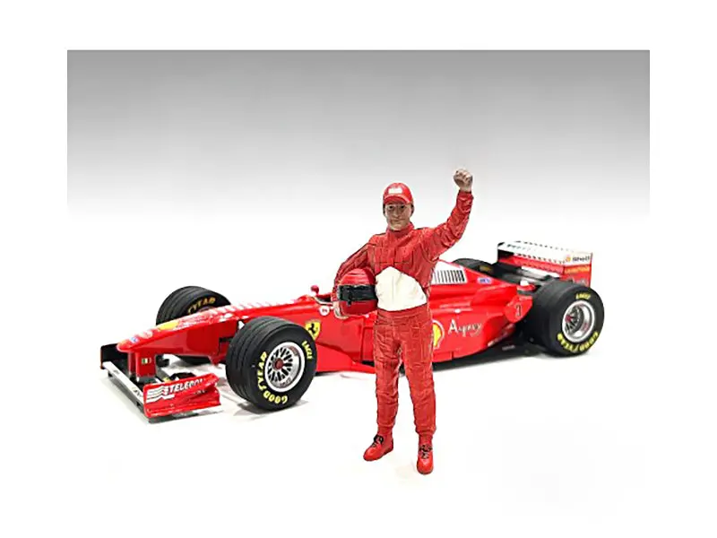 "Racing Legends" 90'S Accessory Figures (2 Piece Set) For 1/18 Scale Models By American Diorama 2