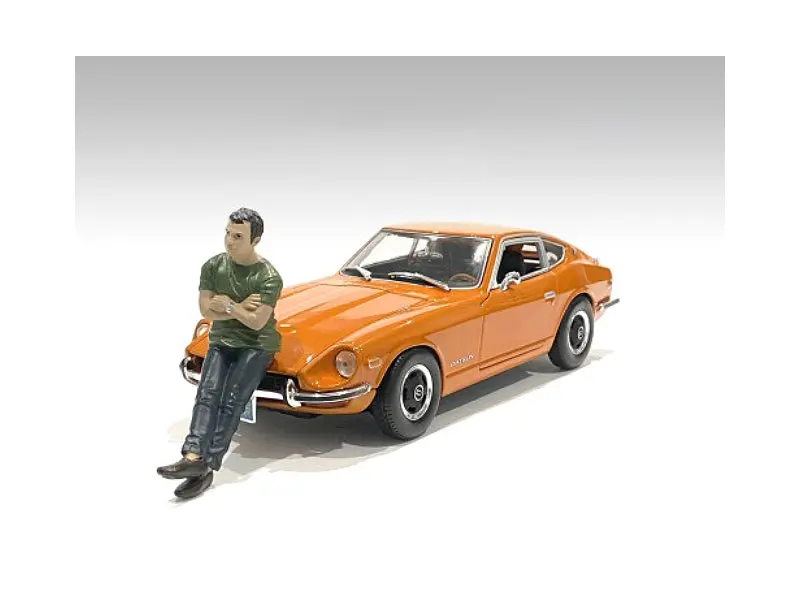 "Car Meet Series 2" Accessory Figure #2 For 1/24 Scale Models By American Diorama 1