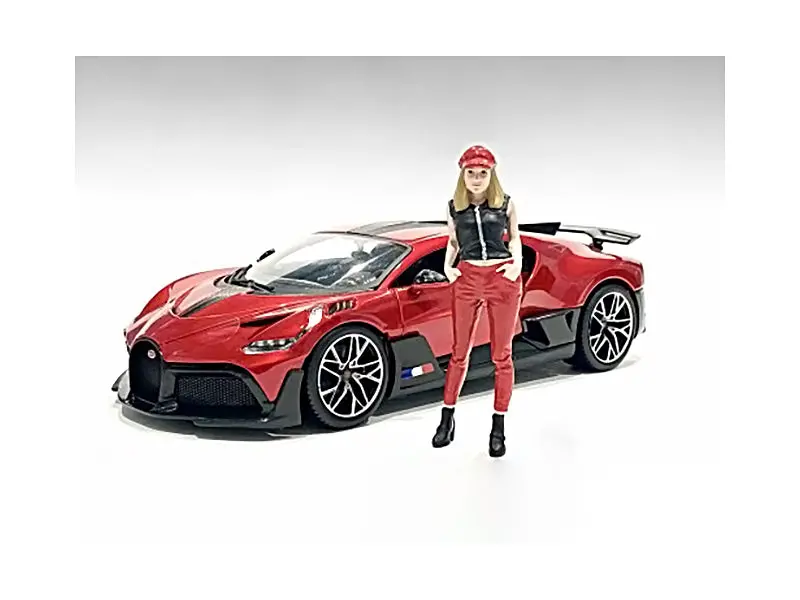 "Girls Night Out" Paris Accessory Figure For 1/24 Scale Models By American Diorama 1
