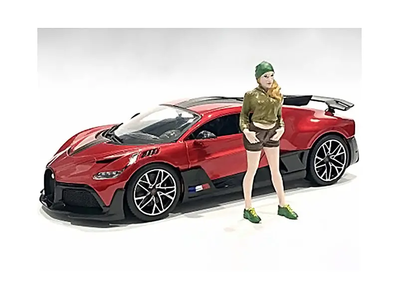 "Girls Night Out" Kate Accessory Figure For 1/24 Scale Models By American Diorama 1