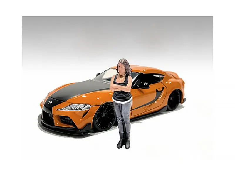 "Car Meet 3" Accessory Figure #2 For 1/24 Scale Models By American Diorama 1