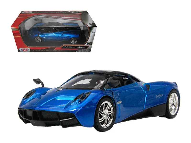Pagani Huayra Blue 1/24 Diecast Model Car By Motormax 1