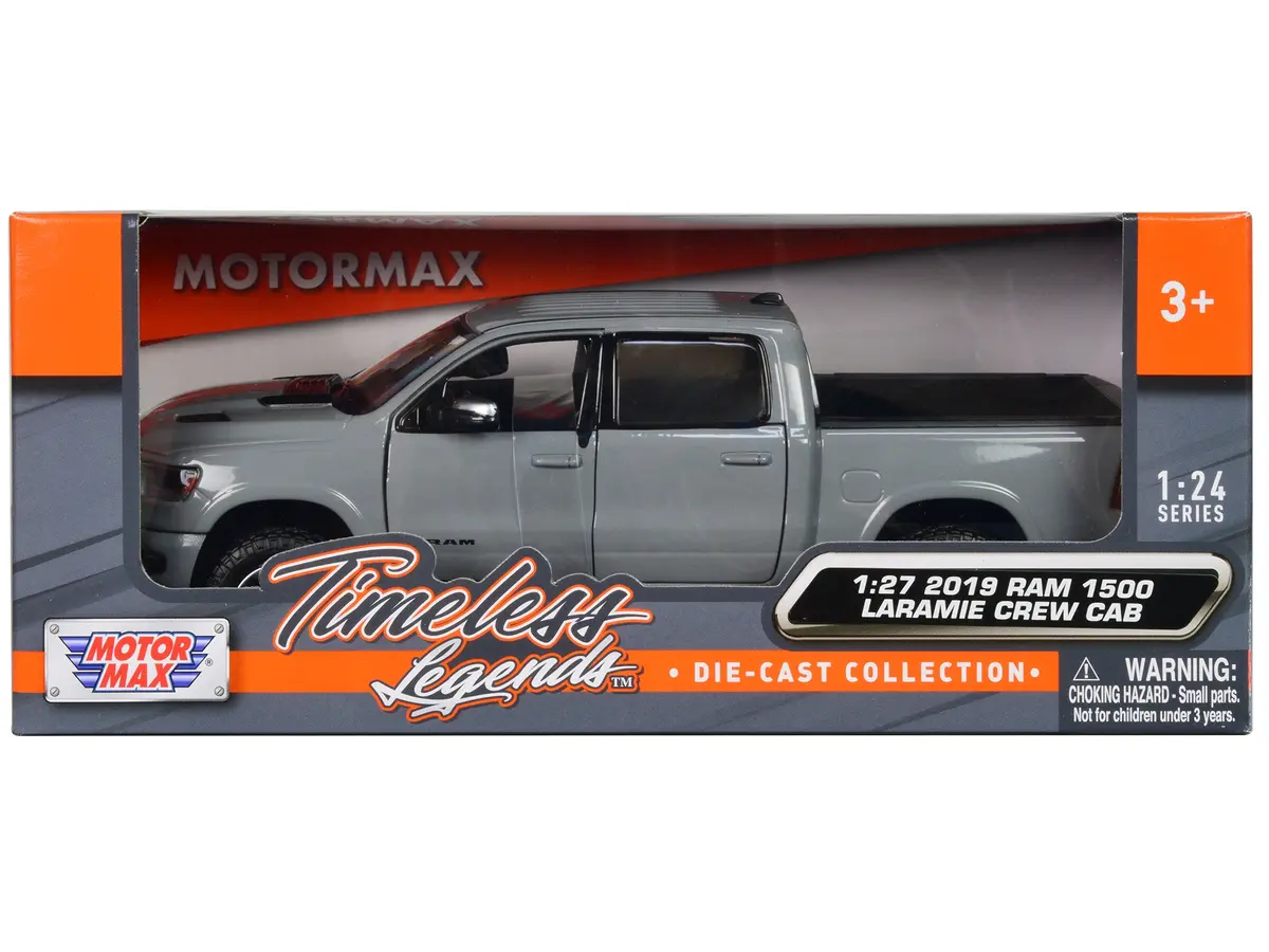 2019 Ford F-150 Limited Crew Cab Pickup Truck Gray "Timeless Legends" Series 1/27 Diecast Model By Motormax 1