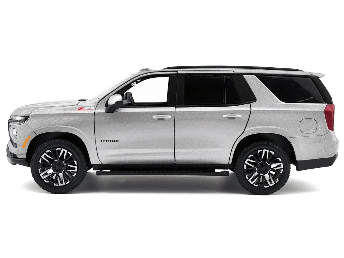 2025 Chevrolet Tahoe Z71 Gray Metallic "Timeless Legends" Series 1/24 Diecast Model By Motormax 2