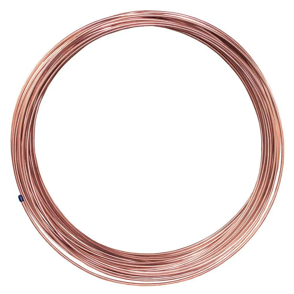1/4" X 100' | Copper-Nickel Brake Line Tubing Coil 1