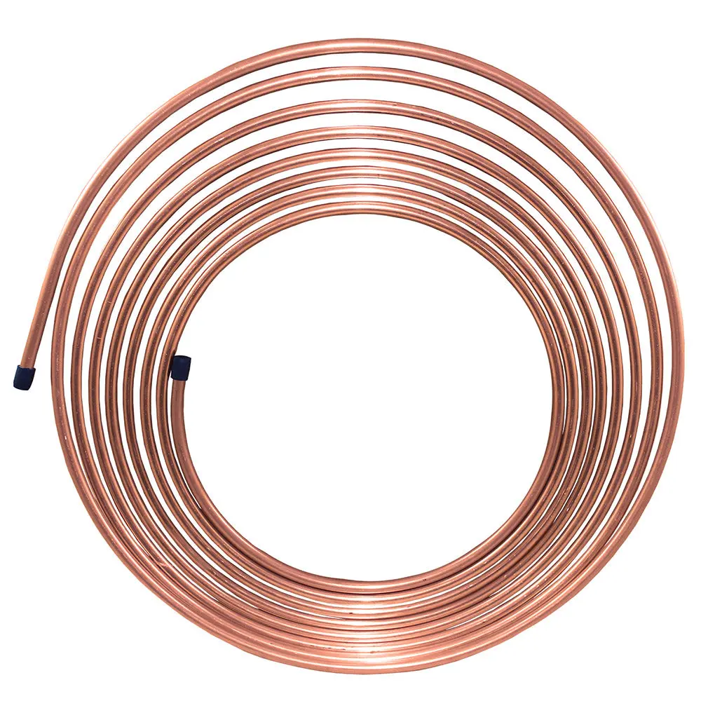 5/16" X 25' | Copper-Nickel Brake Line Tubing Coil 1
