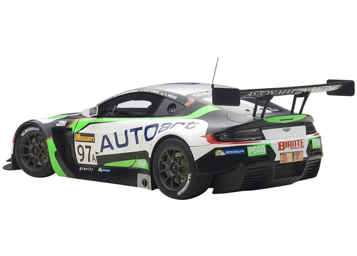 Aston Martin V12 Vantage Bathurst 12Hour Endurance Race 2015 #97 A. Macdowall / D. O'young / S. Mucke 1/18 Model Car By Autoart 2