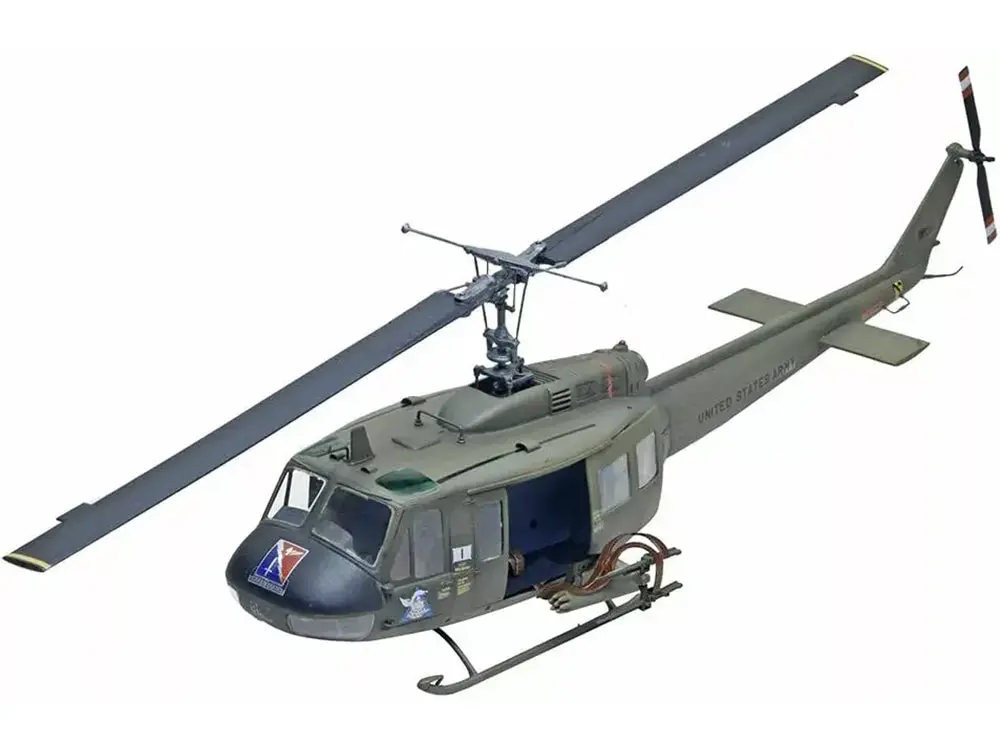 Bell Uh-1D Iroquois "Huey" Gunship Helicopter Plastic Model Kit (Skill Level 4) 1/32 Scale Model By Revell 2
