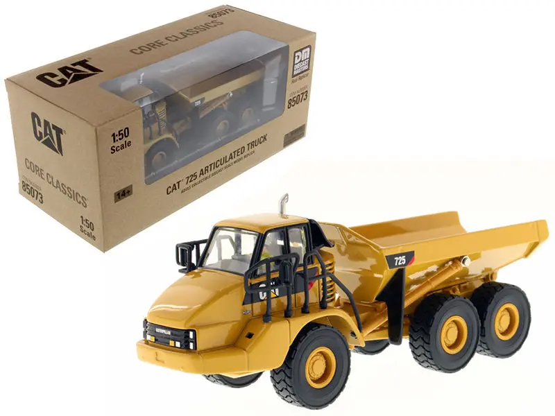 Cat Caterpillar 725 Articulated Truck With Operator Core Classics Series 1/50 Diecast Model By Diecast Masters 1