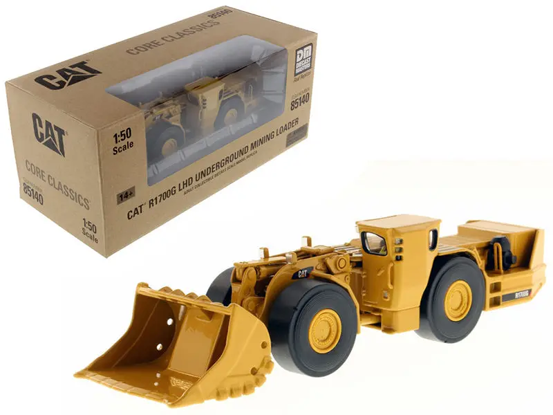 Cat Caterpillar R1700g Underground Mining Loader With Operator Core Classics Series 1/50 Diecast Model By Diecast Masters 1