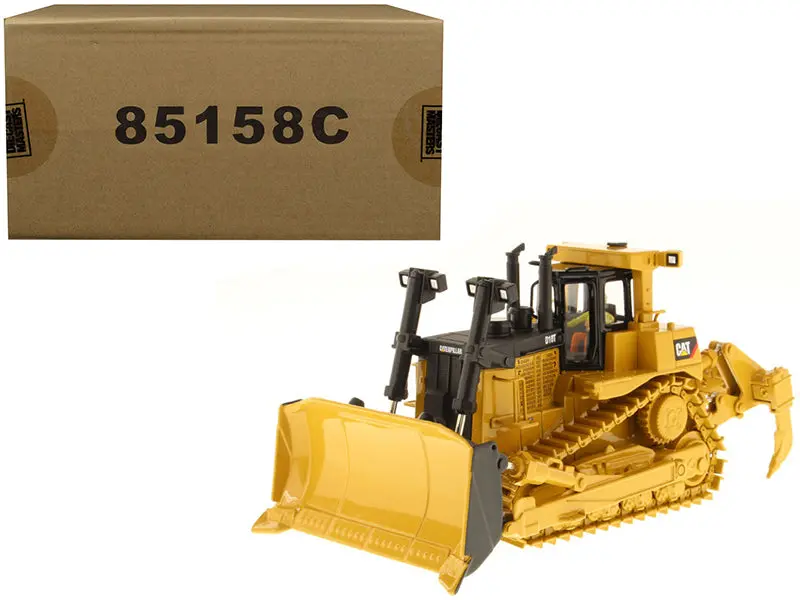 Cat Caterpillar D10t Track Type Tractor With Operator Core Classics Series 1/50 Diecast Model By Diecast Masters 1