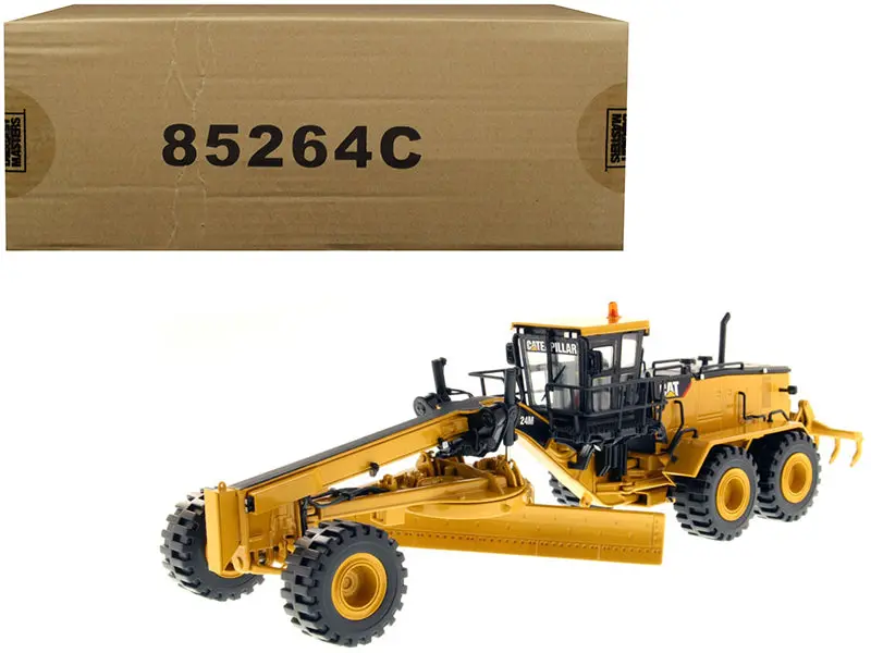 Cat Caterpillar 24M Motor Grader With Operator Core Classics Series 1/50 Diecast Model By Diecast Masters 1