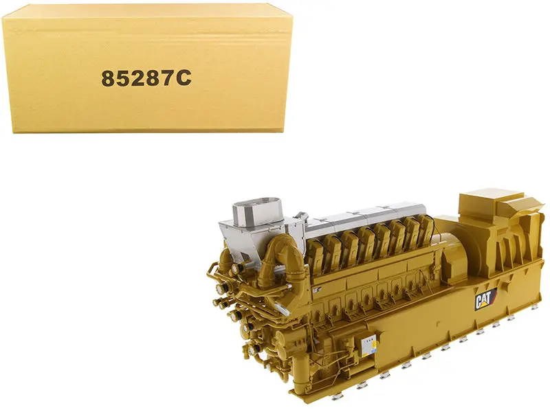 Cat Caterpillar Cg260-16 Gas Engine Generator Core Classic Series 1/25 Diecast Model By Diecast Masters 1