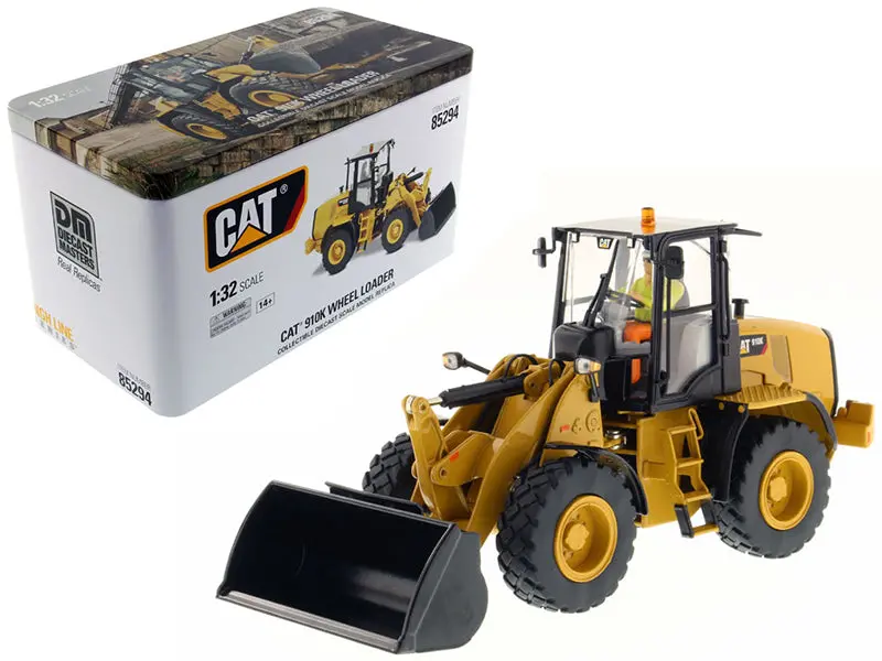 Cat Caterpillar 910K Wheel Loader With Operator High Line Series 1/32 Diecast Model By Diecast Masters 1