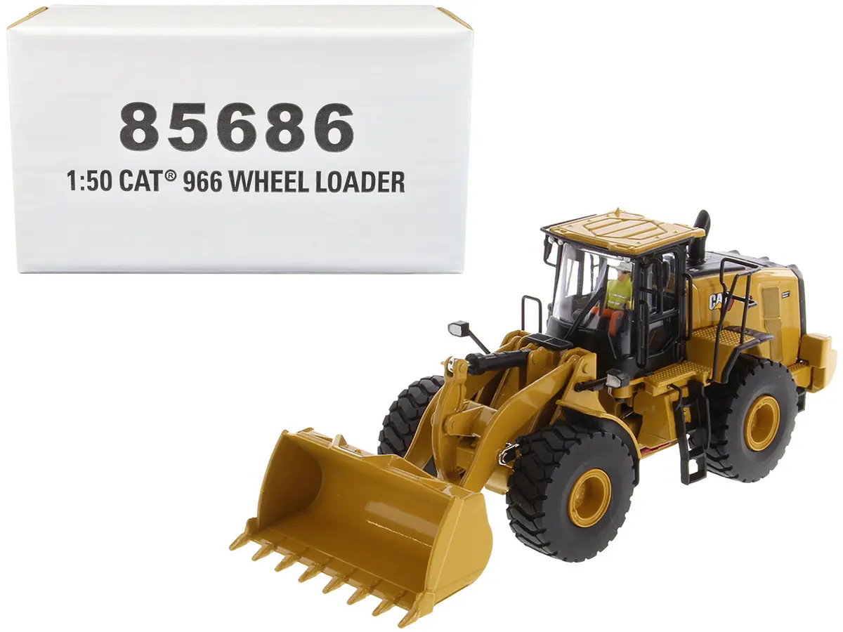 Cat Caterpillar 966 Wheel Loader High Line Series 1/50 Diecast Model By Diecast Masters 1
