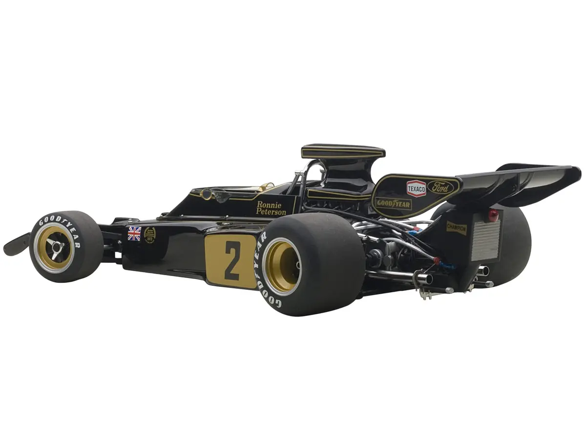 Lotus 72E 1973 Ronnie Peterson #2 1/18 Model Car By Autoart 2