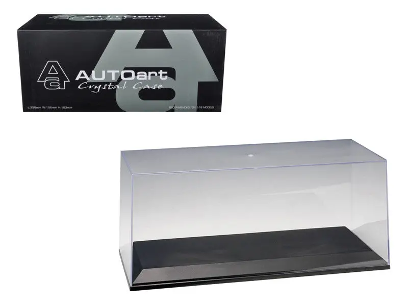 Collectible Acrylic Display Case For 1/18 Diecast Models By Autoart 1