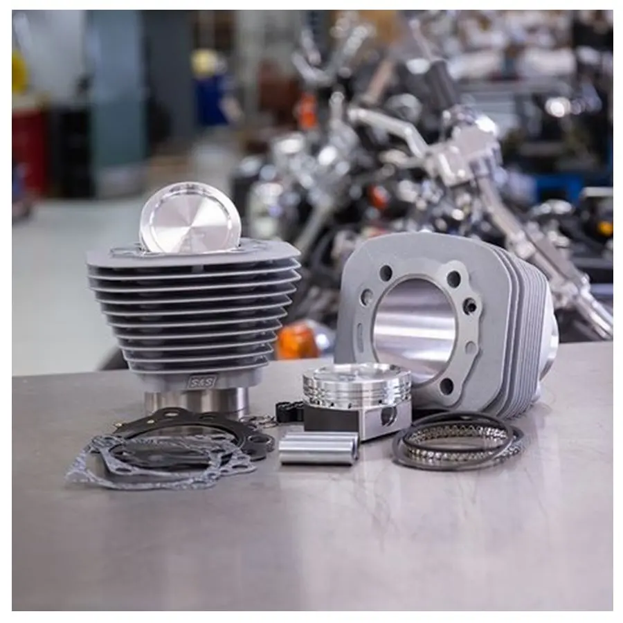 883 To 1200Cc Conversion Kit For 1986-2019 Hd® Sportster® Models - Silver Finish 2