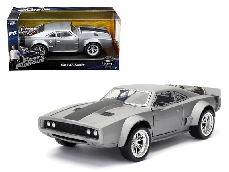 Dom's Ice Dodge Charger "Fast & Furious" F8 Movie 1/24 Diecast Model Car By Jada 1