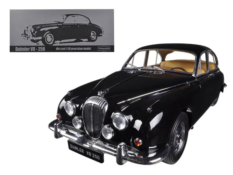 1967 Daimler V8-250 Black Limited To 3,000 Pieces 1/18 Diecast Model Car By Paragon 1