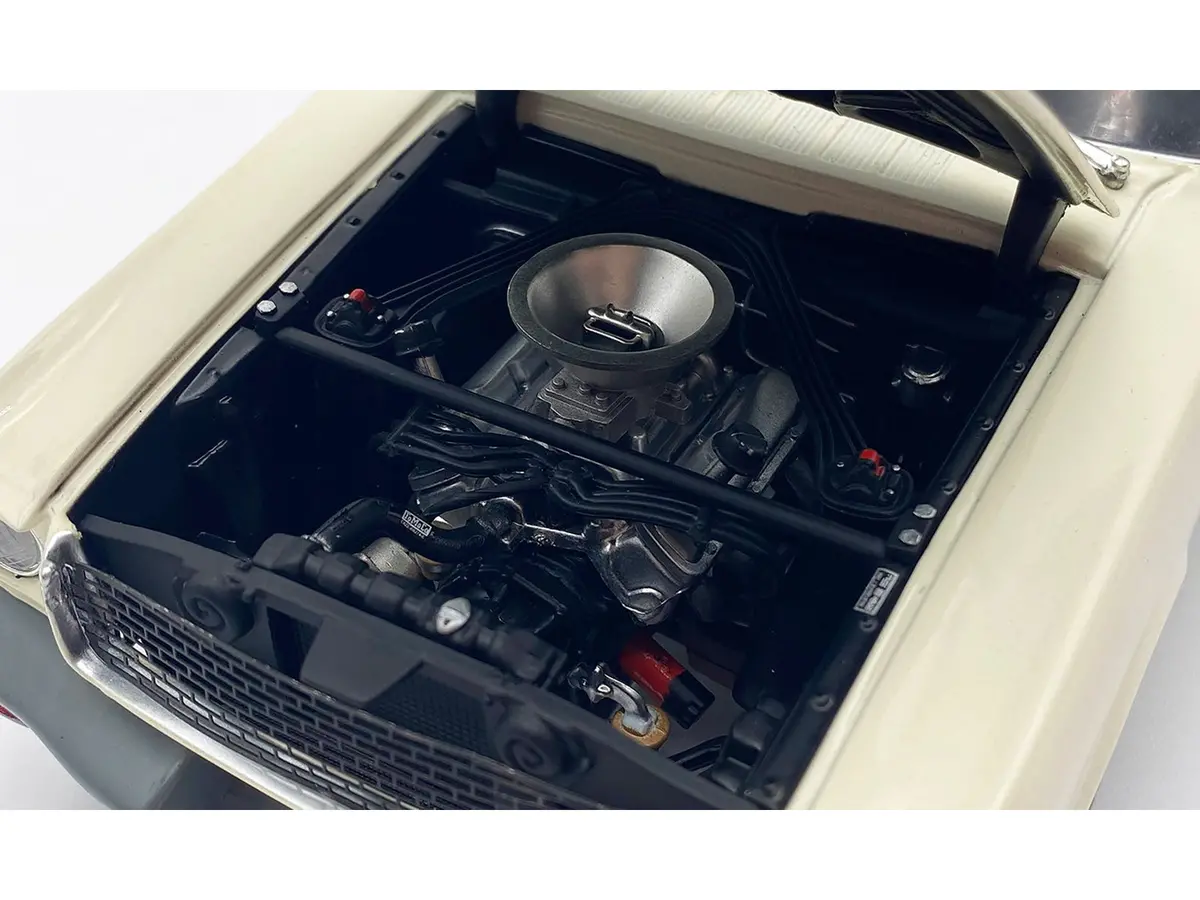 1965 Shelby Gt350r Prototype #3 White Limited Edition To 312 Pieces Worldwide 1/18 Diecast Model Car By Acme 2