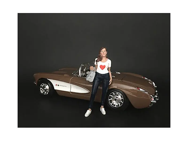 "Ladies Night" Elle Accessory Figure For 1/18 Scale Diecast Models By American Diorama 1