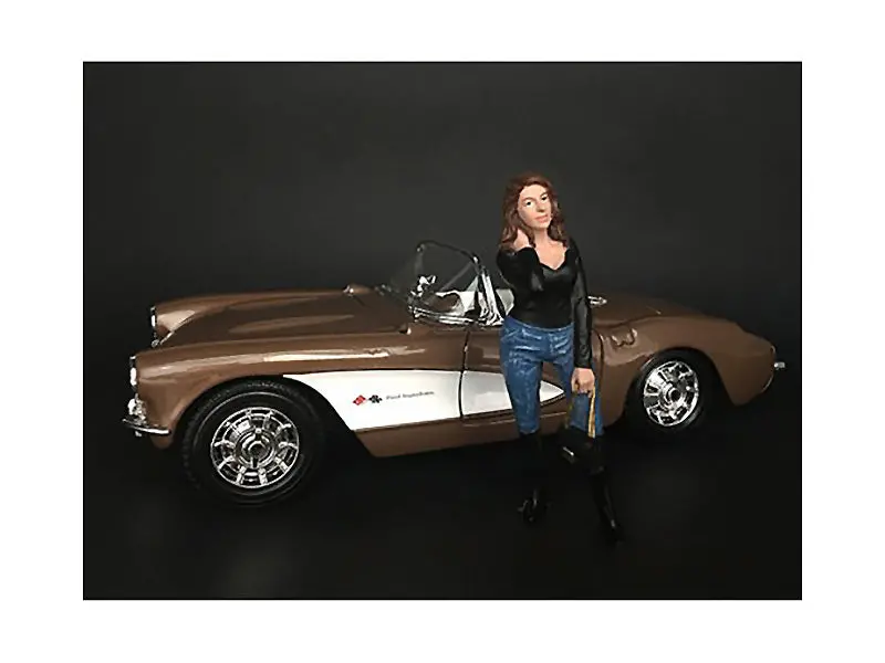 "Ladies Night" Lindsay Accessory Figure For 1/18 Scale Diecast Models By American Diorama 1