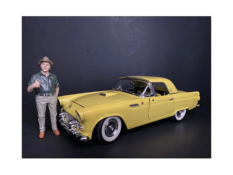 "Weekend Car Show" Accessory Figure #8 For 1/18 Scale Models By American Diorama 1