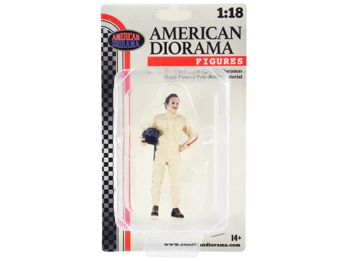 "Racing Legends" 60'S Accessory Figure #2 For 1/18 Scale Models By American Diorama 2
