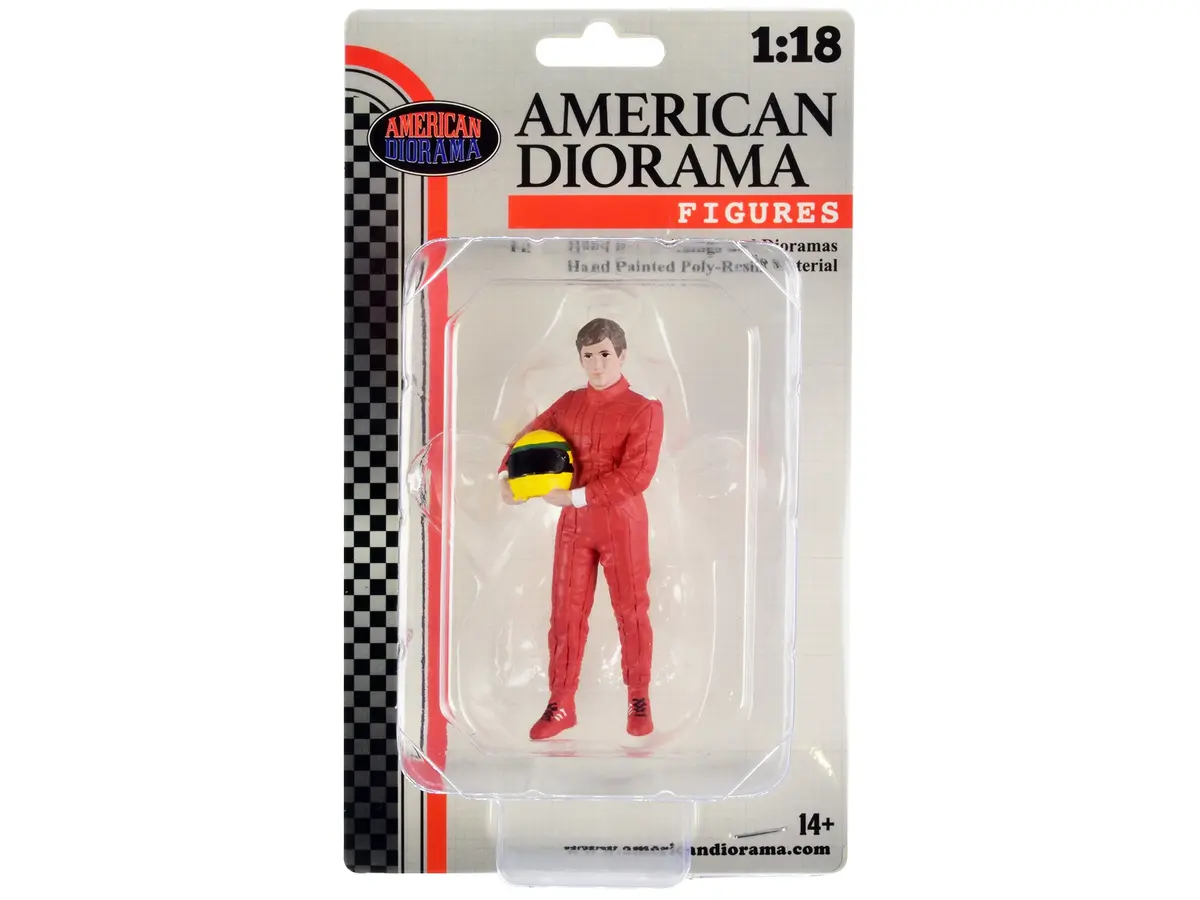 "Racing Legends" 80'S Accessory Figure #1 For 1/18 Scale Models By American Diorama 2