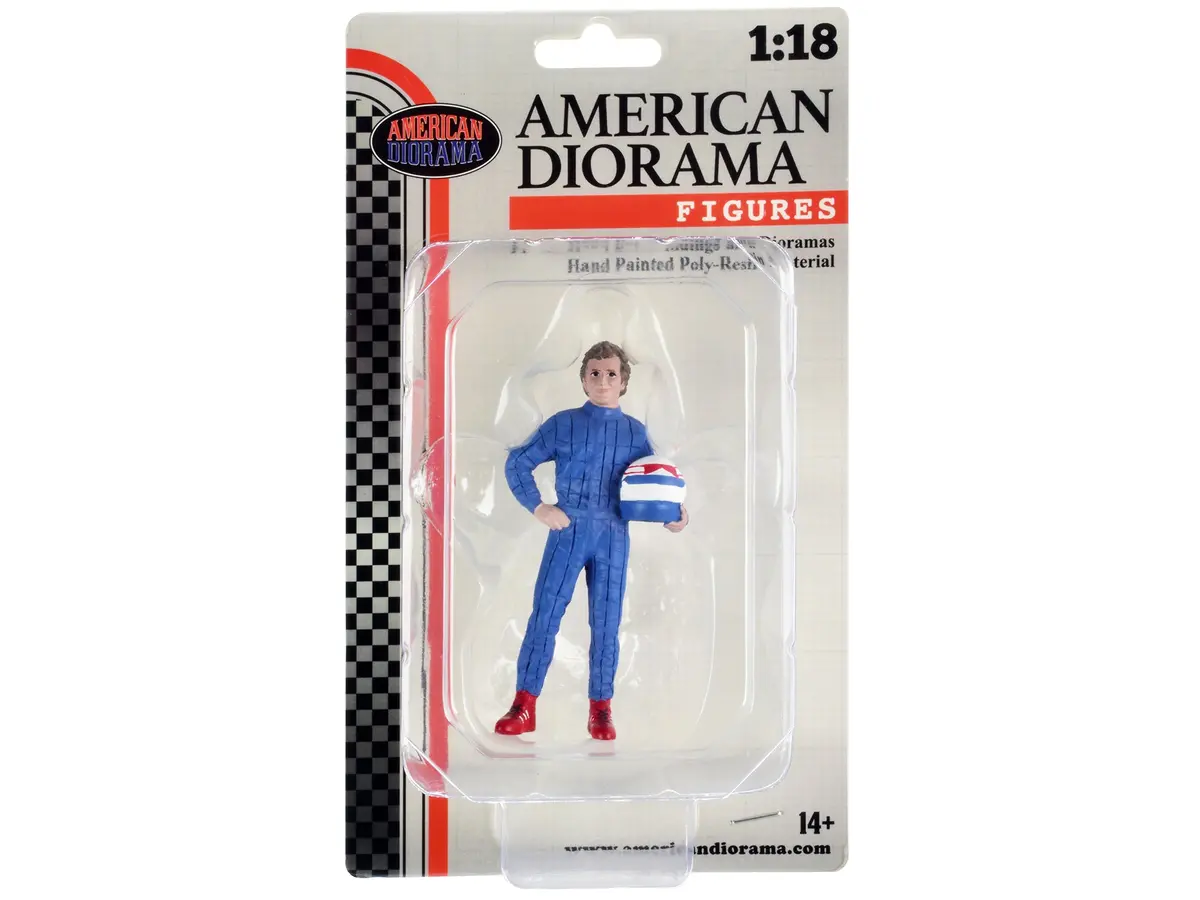 "Racing Legends" 80'S Accessory Figure #2 For 1/18 Scale Models By American Diorama 2