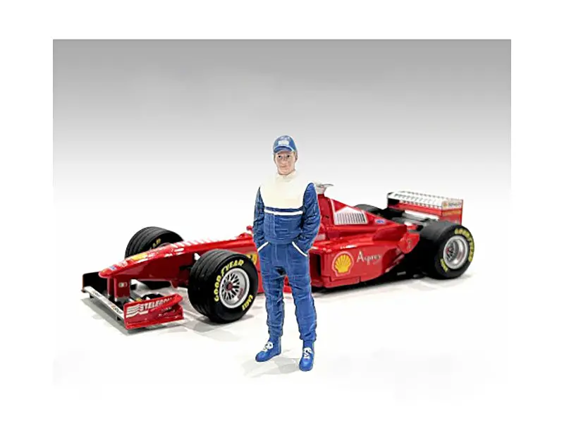"Racing Legends" 90'S Accessory Figure #1 For 1/18 Scale Models By American Diorama 1