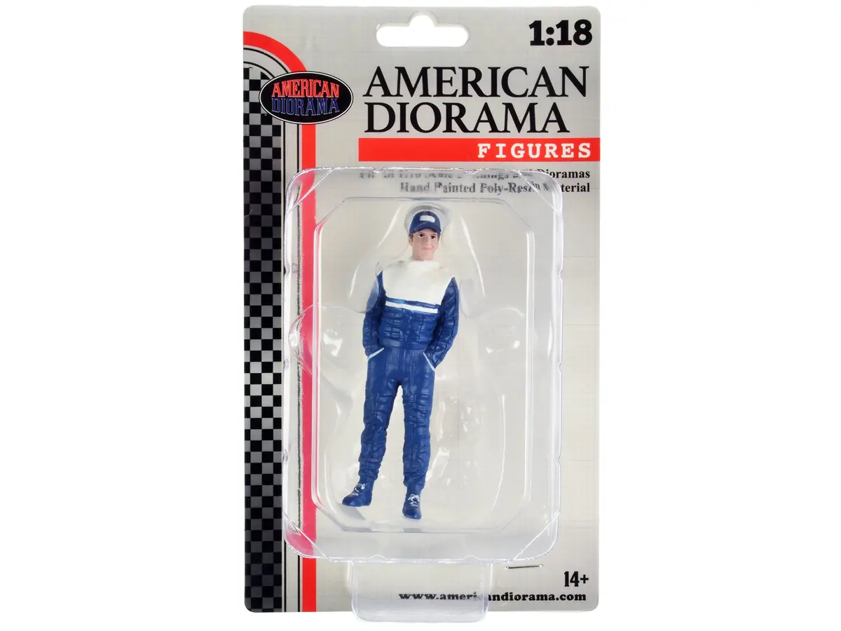 "Racing Legends" 90'S Accessory Figure #1 For 1/18 Scale Models By American Diorama 2
