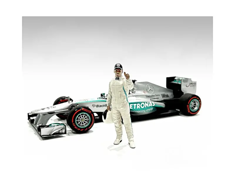 "Racing Legends" 2000'S Accessory Figure #1 For 1/18 Scale Models By American Diorama 1
