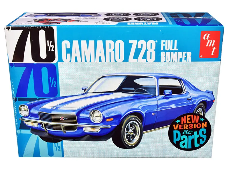 1970 1/2 Chevrolet Camaro Z28 "Full Bumper" Plastic Model Kit (Skill Level 2) 1/25 Scale Model By Amt 1