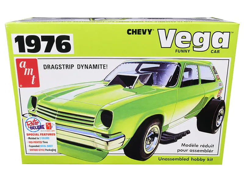 1976 Chevrolet Vega Funny Car Plastic Model Kit (Skill Level 2) 1/25 Scale Model By Amt 1