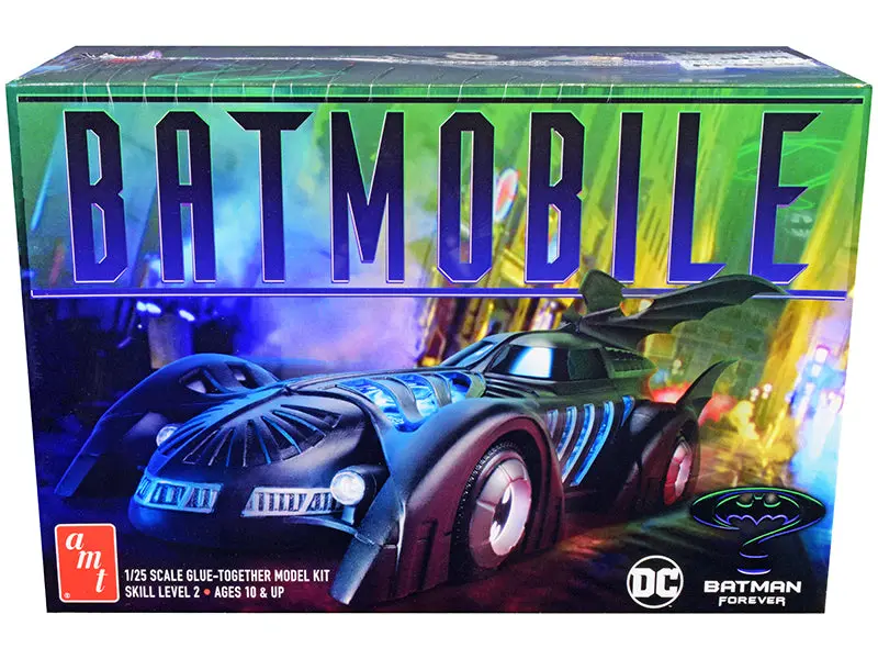 Batmobile "Batman Forever" (1995) Movie Plastic Model Kit (Skill Level 2) 1/25 Scale Model By Amt 1