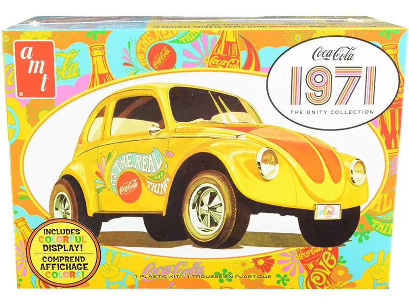 Volkswagen Superbug Gasser "Coca-Cola" 1971 The Unity Collection Plastic Model Kit (Skill Level 3) 1/25 Scale Model By Amt 1