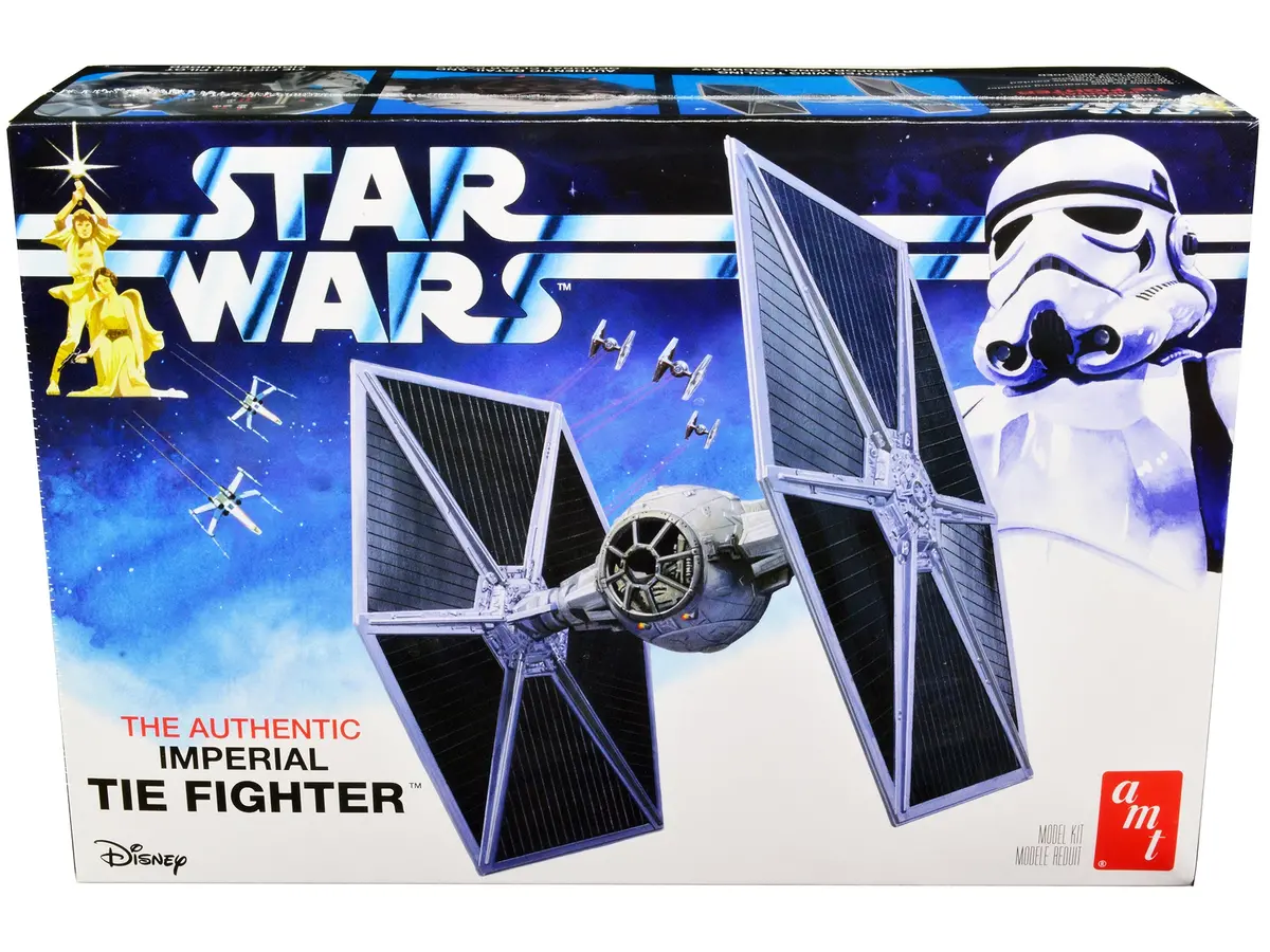 Imperial Tie Fighter "Star Wars" (1977) Movie Plastic Model Kit (Skill Level 2) By Amt 1