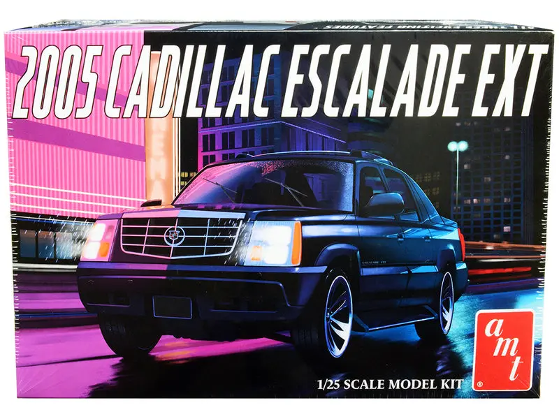 2005 Cadillac Escalade Ext Plastic Model Kit (Skill Level 2) 1/25 Scale Model By Amt 1