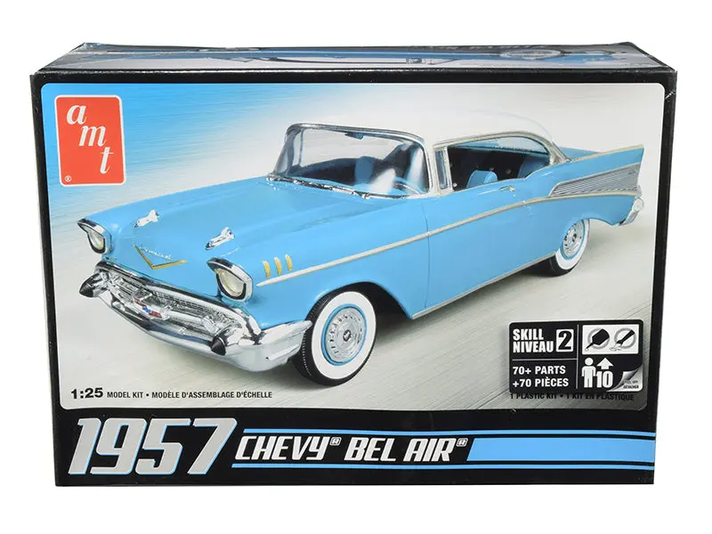 1957 Chevrolet Bel Air Plastic Model Kit (Skill Level 2) 1/25 Scale Model By Amt 1