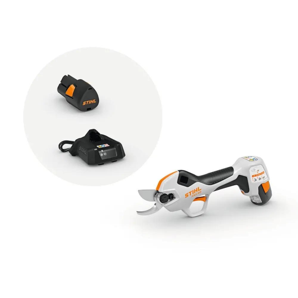 Stihl Asa 20 Battery Garden Secateurs Kit 1