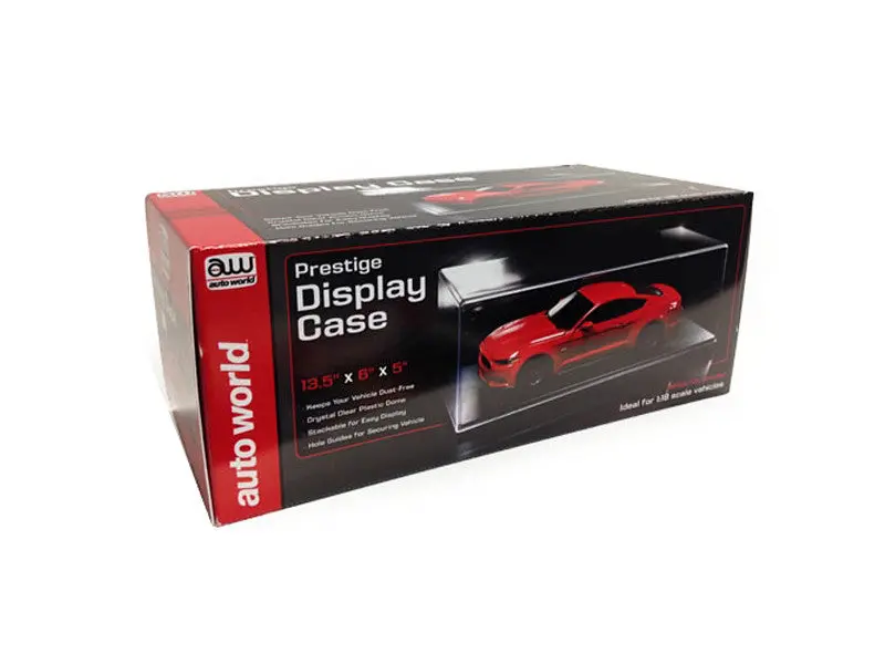 Prestige Collectible Acrylic Display Case For 1/24 - 1/18 Diecast Models By Autoworld 1
