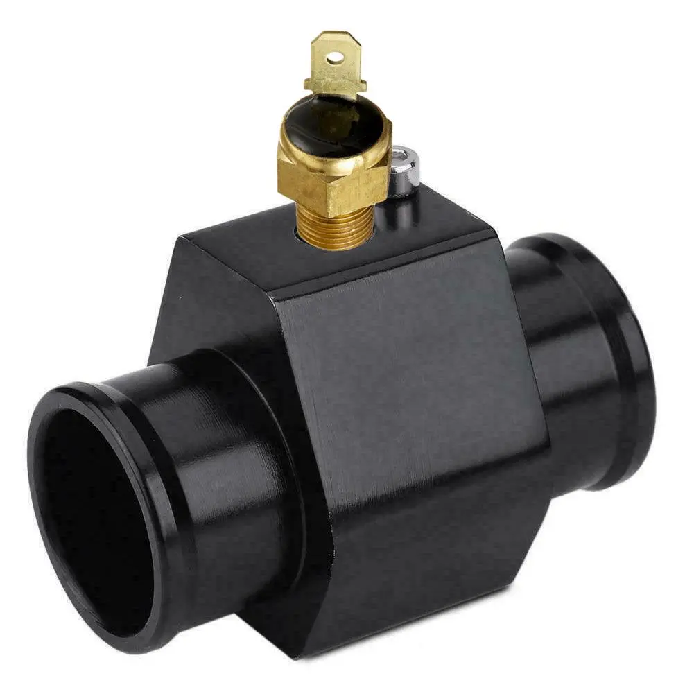 Radiator In-Hose Adapter Electric Fan Thermostat Temp Switch Sensor 1