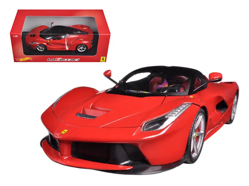 Ferrari Laferrari F70 Hybrid Red 1/18 Diecast Model Car By Hotwheels 1