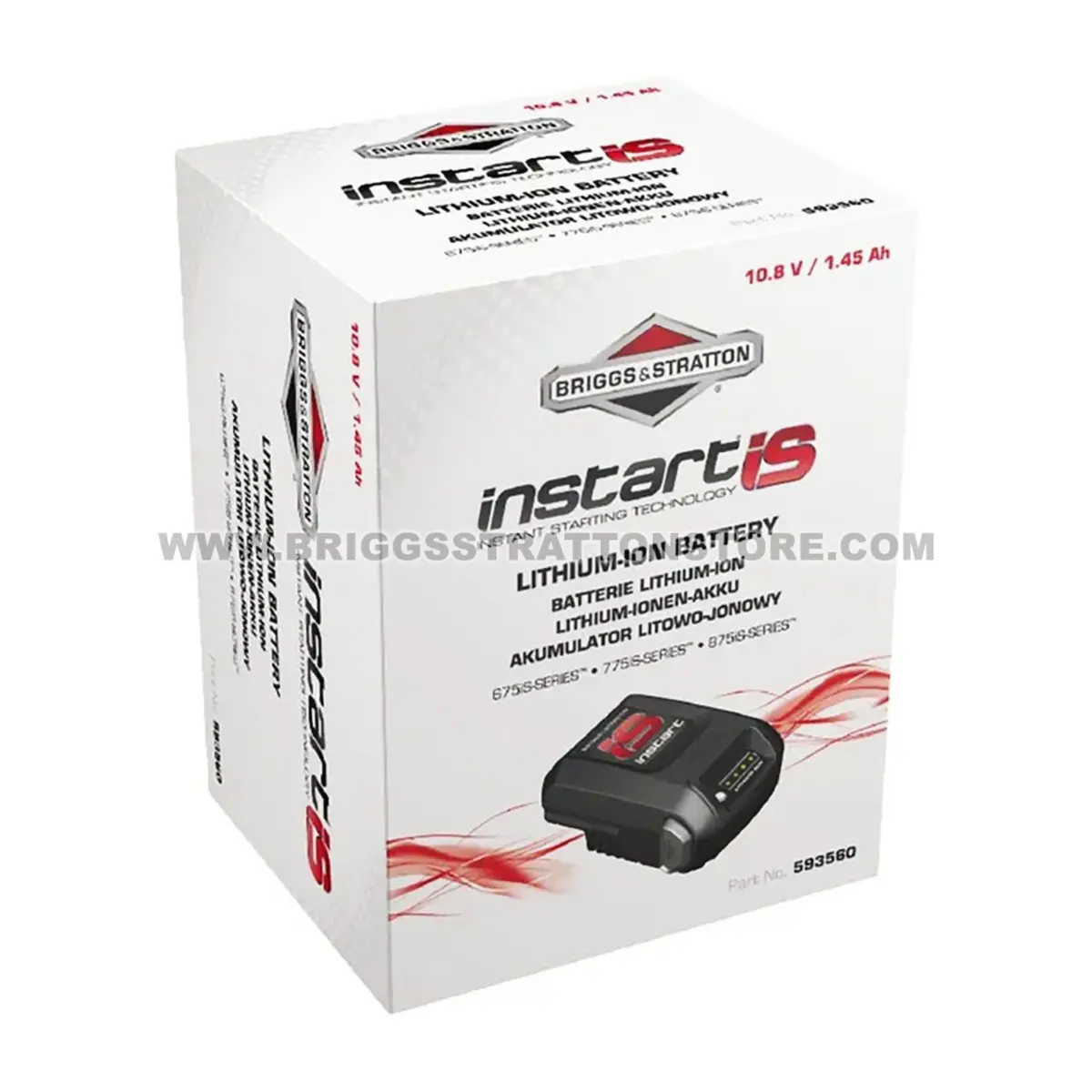 Battery For Lawnmower Eq675is Murray 2