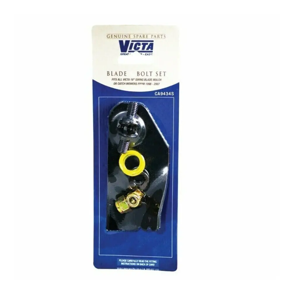 Victa 18" Mulch Mower Blade And Bolt Kit X 2 (Ca09434b) 1