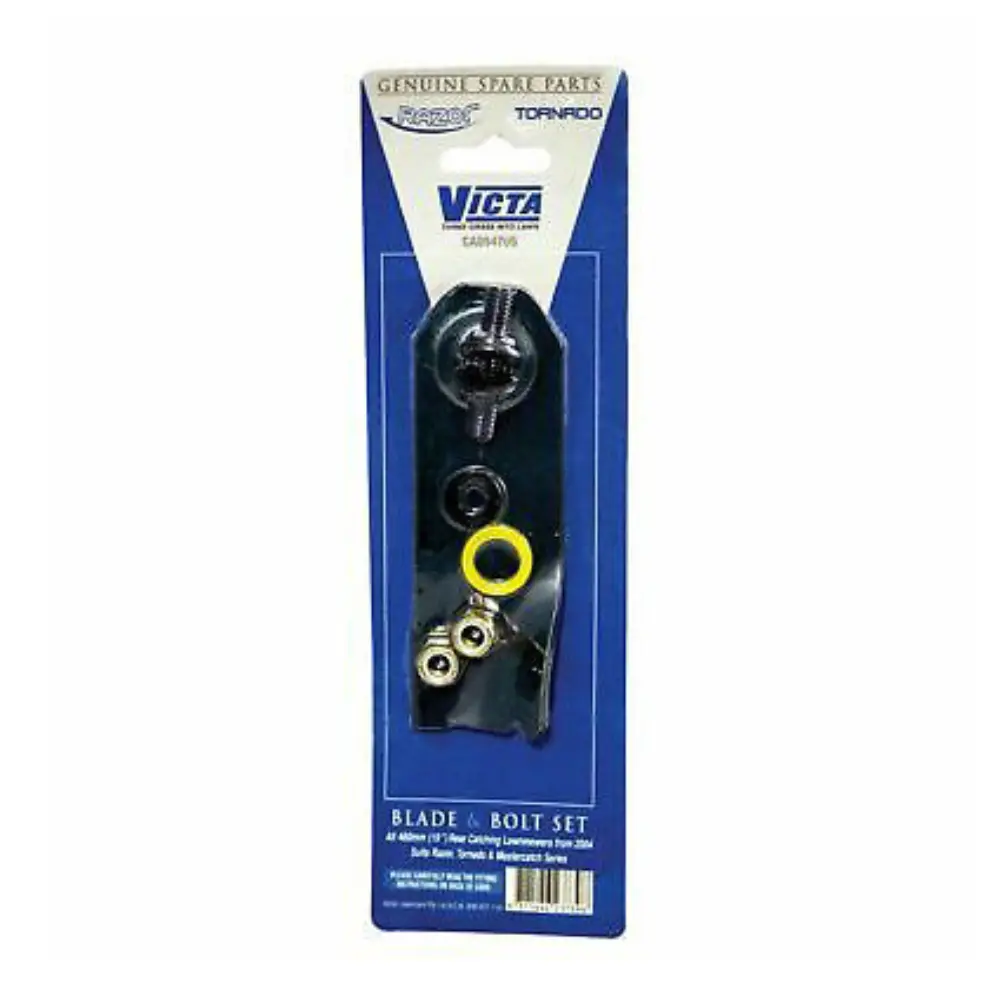 Victa 19" Mower Blade And Bolt Kit X 2 (Ca09470b) 1